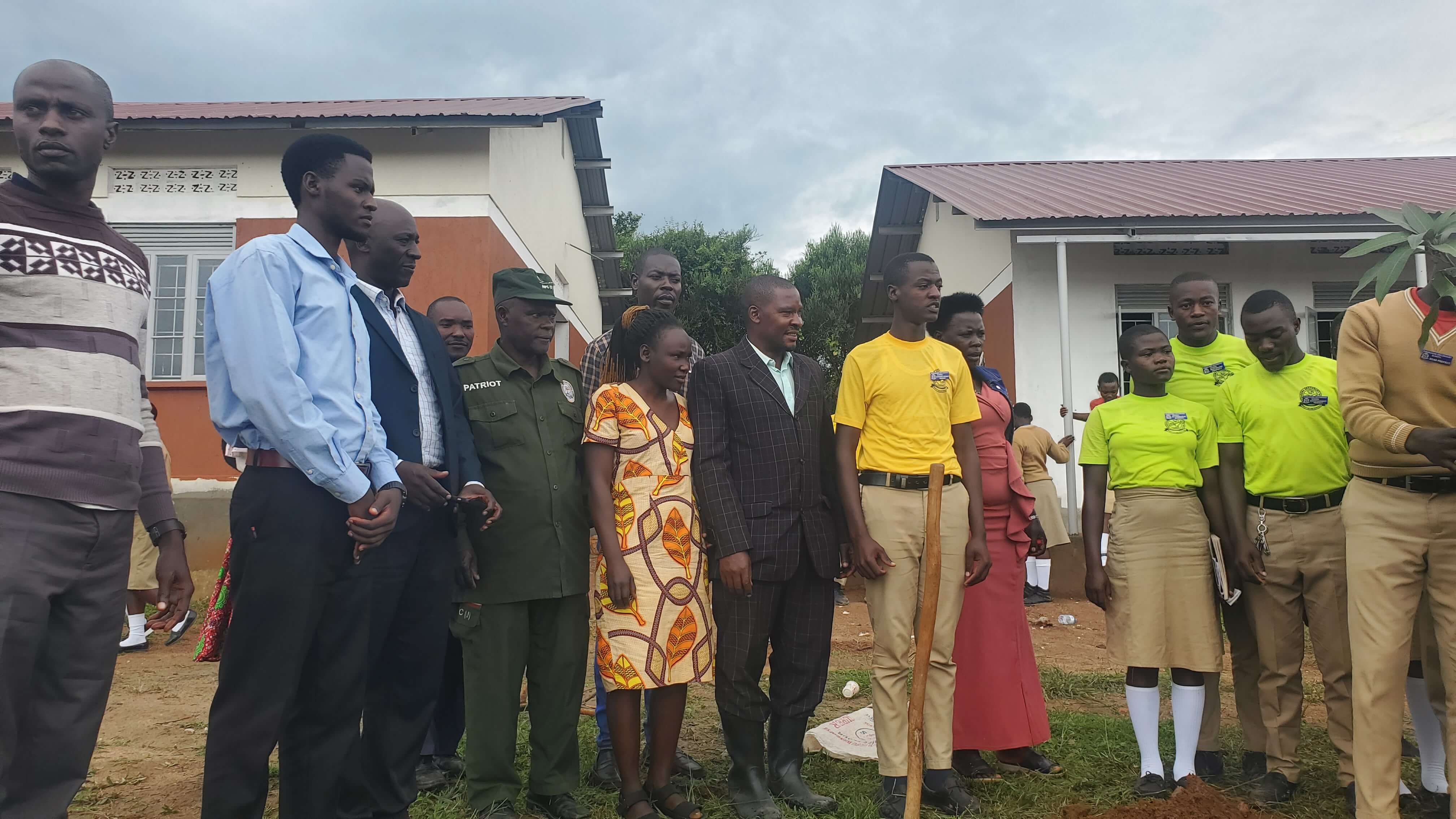 Kasagama secondary school community engagement.
